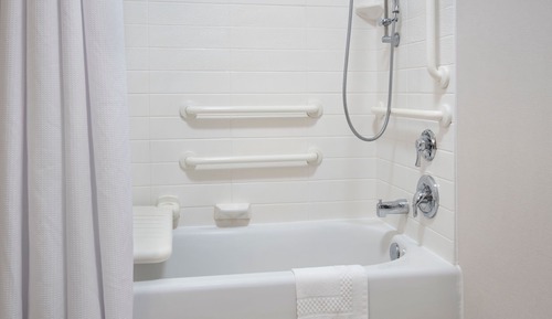 Habitación, 1 cama de matrimonio grande, no fumadores (Mobility/Hearing Accessible, Tub)