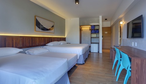 Habitación superior, vistas al mar