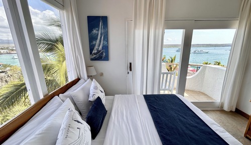 Habitación estándar doble, 1 cama de matrimonio, vistas al mar