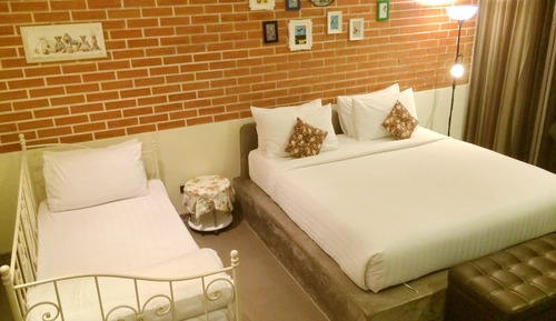 Suite, vistas al jardín