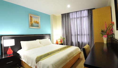 Habitación Deluxe doble, 1 cama de matrimonio grande