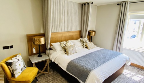 Suite Deluxe, 1 cama de matrimonio grande con sofá cama