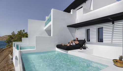 Suite de luna de miel, piscina privada