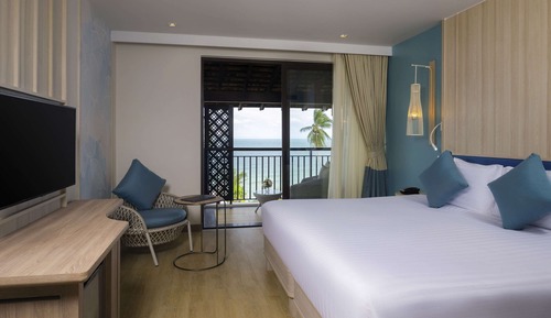 Habitación Deluxe, 2 camas individuales, vistas al mar (Beach Wing)