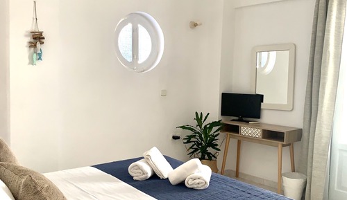 Habitación con 1 cama doble o 2 individuales, vistas al mar