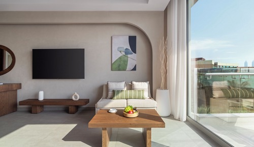Habitación Deluxe, 1 cama de matrimonio grande, vistas al mar