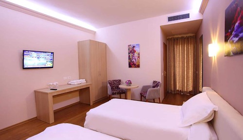 Habitación individual, balcón