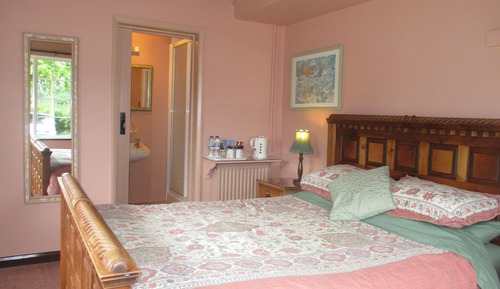 Habitación doble de uso individual, 1 cama de matrimonio grande, baño privado
