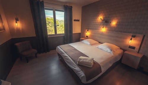 Habitación panorámica, vistas al parque