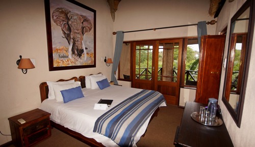 Habitación, vistas al río