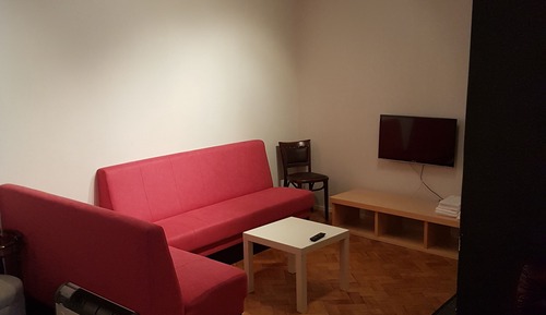 Habitación, varias camas