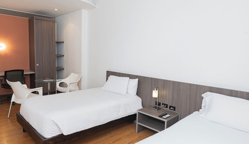 Habitación estándar doble, 2 camas dobles