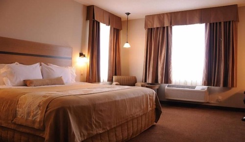 Habitación estándar, 1 cama de matrimonio grande, frigorífico y microondas, vistas al lago
