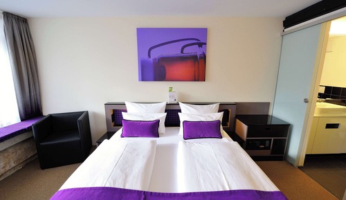 Habitación Confort, 1 cama doble, balcón (Wehrgangzimmer)