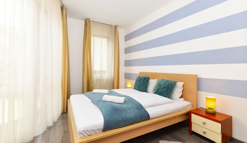 Apartamento superior, 1 cama de matrimonio con sofá cama