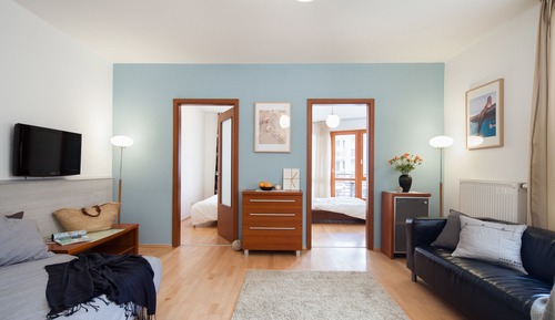 Apartamento, 2 habitaciones, balcón
