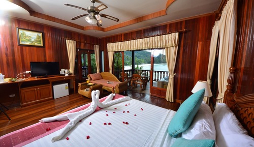 Bungalow superior, vistas al mar
