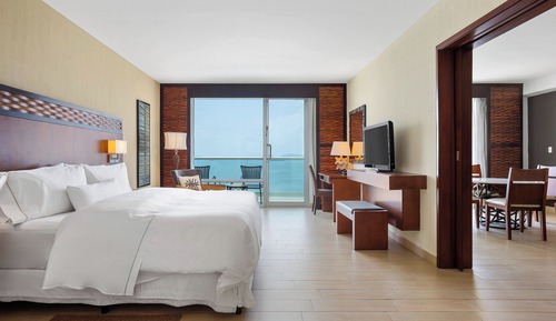 Suite Club, 1 cama de matrimonio grande, vistas al mar
