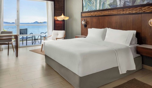 Habitación Deluxe, 1 cama de matrimonio grande, balcón, vistas al mar