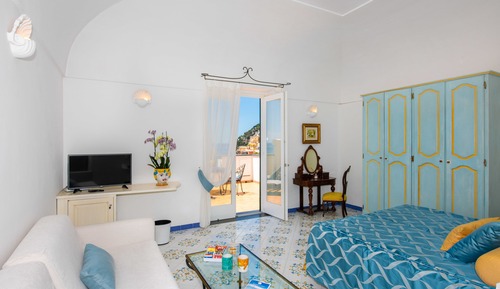 Habitación de lujo, balcón, vistas al mar