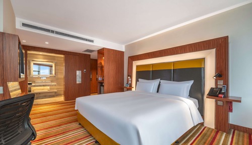 Habitación superior, 1 cama de matrimonio grande