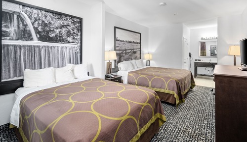 Habitación estándar, 2 camas de matrimonio