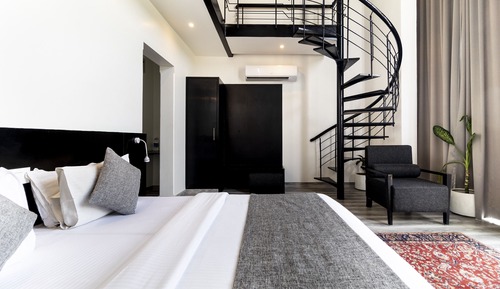 Dúplex, 1 cama de matrimonio grande