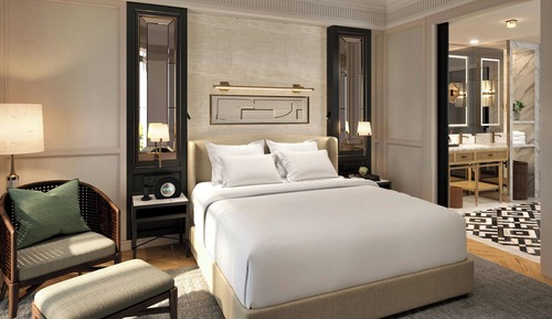 Suite Premier, 1 cama de matrimonio grande, vistas a la piscina