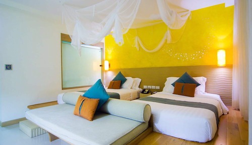 Habitación Deluxe, 2 camas individuales, vistas al mar