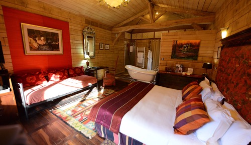 Habitación Deluxe, 1 cama doble, vistas al jardín