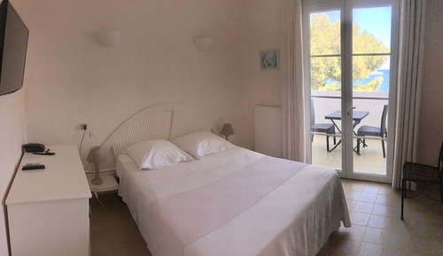 Habitación doble, balcón, vistas al mar