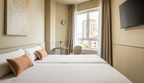 Habitación estándar con 2 camas individuales, baño privado