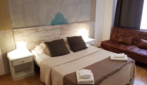 Habitación básica doble de uso individual