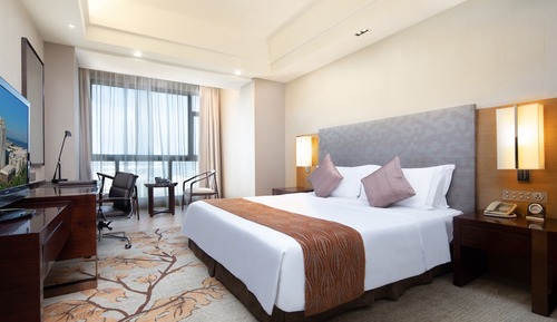 Habitación Premier, 1 cama de matrimonio grande, vistas a la ciudad