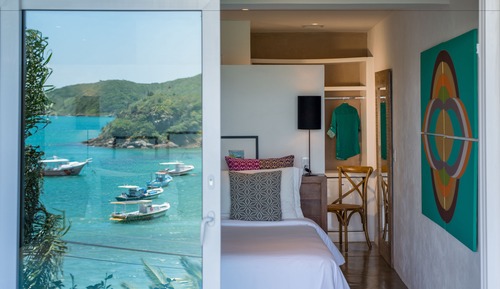 Suite Premium, bañera de hidromasaje, vistas al mar