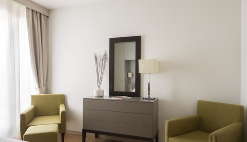 Suite familiar, 2 habitaciones, baño privado, mirando al mar