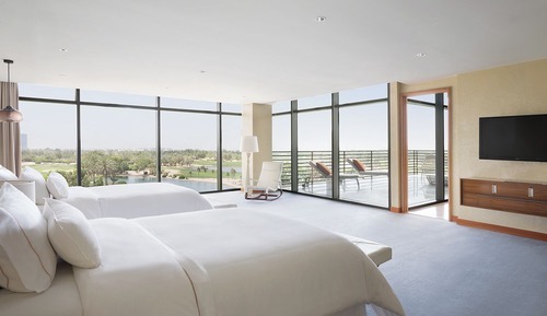 Suite presidencial, vistas al campo de golf