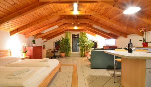 Suite estudio Deluxe, terraza, vistas al jardín (50€ cleaning fee on top of the rate)
