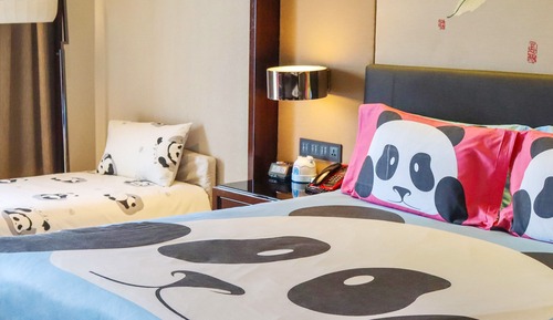Habitación estándar, 1 cama de matrimonio grande (Panda Theme)