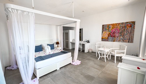Villa, frente a la playa