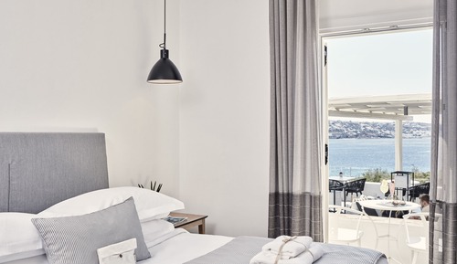 Habitación doble, vistas al mar