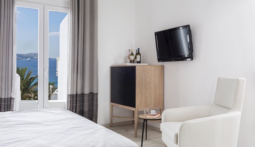 Habitación superior, vistas al mar
