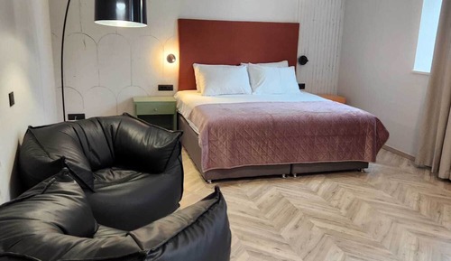 Habitación Premium doble, 1 cama de matrimonio grande, vistas al mar, mirando al mar