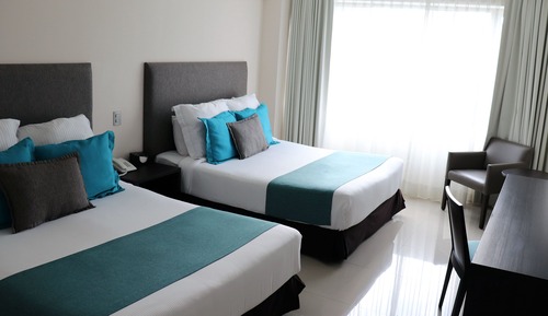 Habitación estándar doble, 2 camas de matrimonio