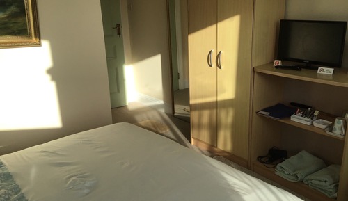 Habitación estándar doble, baño privado