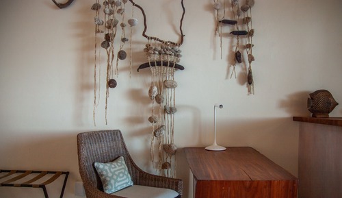 Habitación, frente a la playa