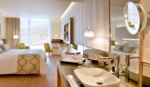 Habitación superior, vistas al mar