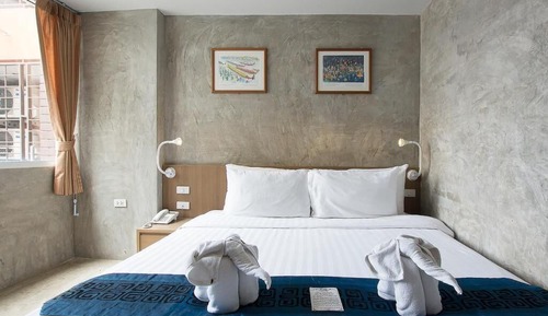 Habitación superior, 1 cama de matrimonio grande