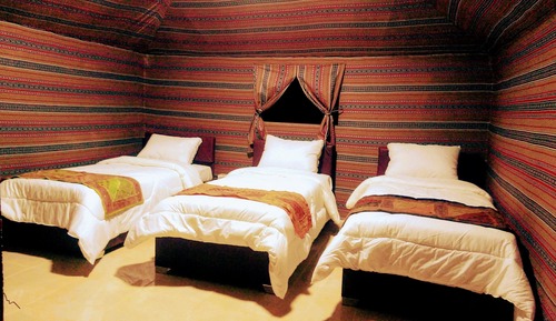 Tienda Confort, 3 camas individuales