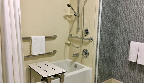 Habitación, 2 camas de matrimonio, accesible para personas con discapacidad, no fumadores